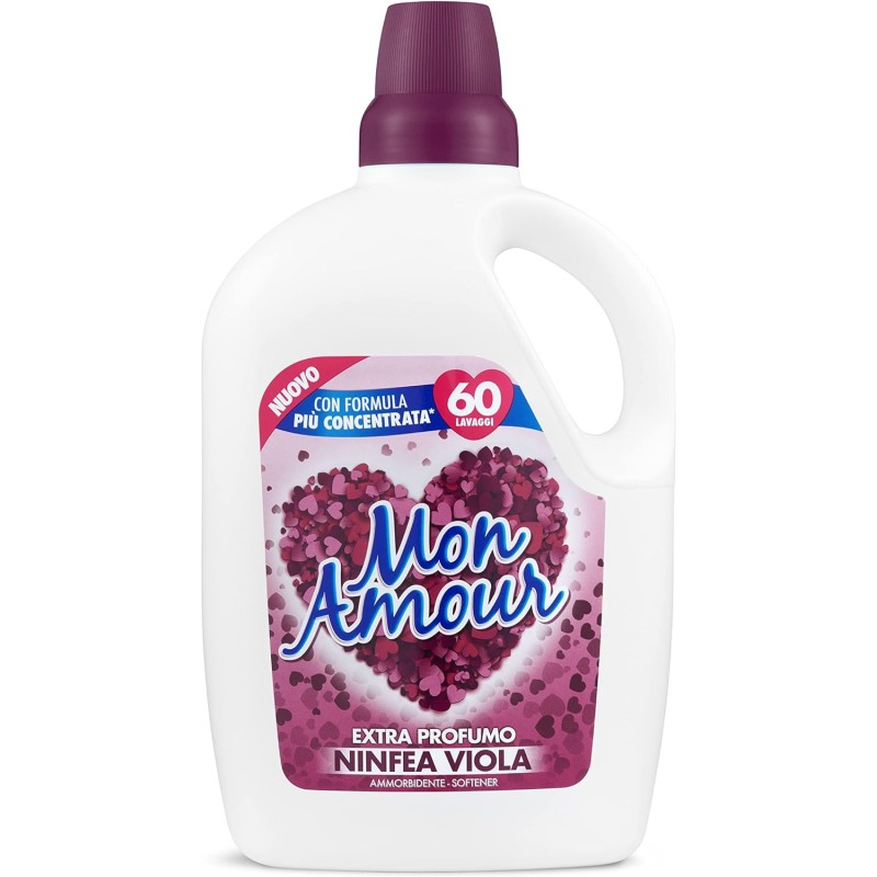 Felce Mon Amour Ammorbidente Viola New 60 Misurini 3000ml