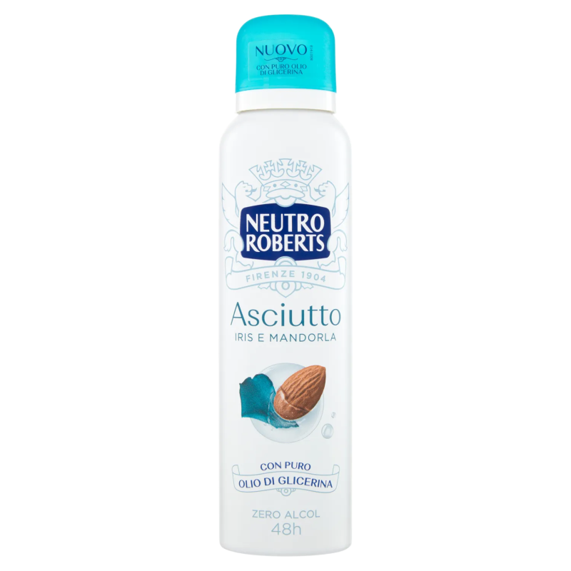 Neutro Roberts Deo Spray Asciutto - Iris & Mandorla 150ml