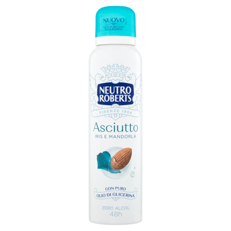 8002410011937 Neutro Roberts Deo Spray Asciutto - Iris & Mandorla 150ml