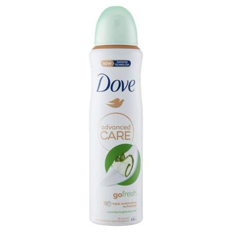 8720181339929 Dove Deo Spray Advanced Care Cetriolo 150ml