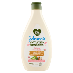 3574661709604 Johnson's Naturally Sensitive Lotion Aloe Vera 395ml