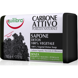 Equilibra Sapone Solido Carbone Attivo Detox 100gr