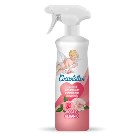 8000903821278 Coccolatevi Ambiente Spray Rosa e Geranio 750ml