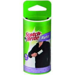 021200496141 Scotch-Brite Roller Spazzola Adesiva Ricambio 56 Fogli 1pz