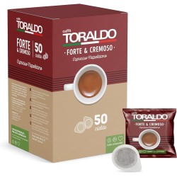 8024608010720 Toraldo Caffe' Forte & Cremoso 50 Cialde 1pz