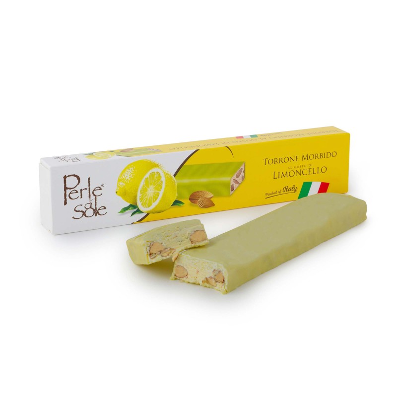 8010746100614 Perle Di Sole Torrone Morbido Al Gusto Di Limoncello - Limone 150gr