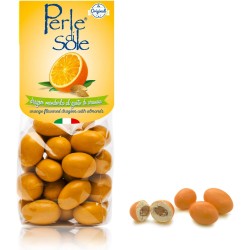 8010746110866 Perle Di Sole Dragèes Mandorla Al Gusto Di Arancia 150gr