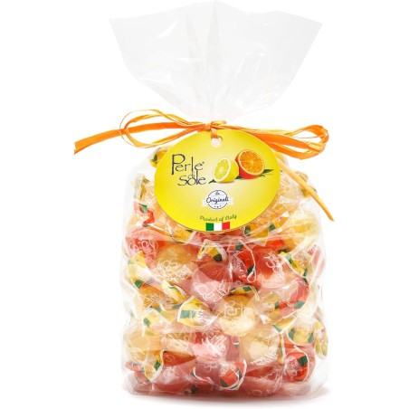 8010746111818 Perle Di Sole Caramelle Al Gusto Di Limone e Arancia 500gr