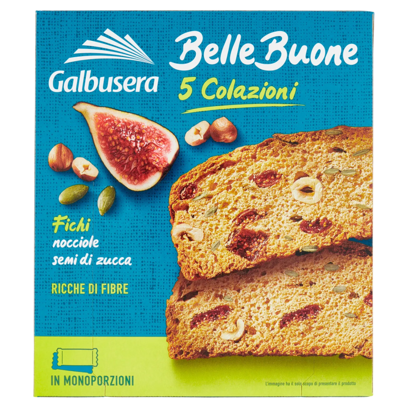 Galbusere Belle Buone 5 Colazioni Fette Con Fichi 200gr