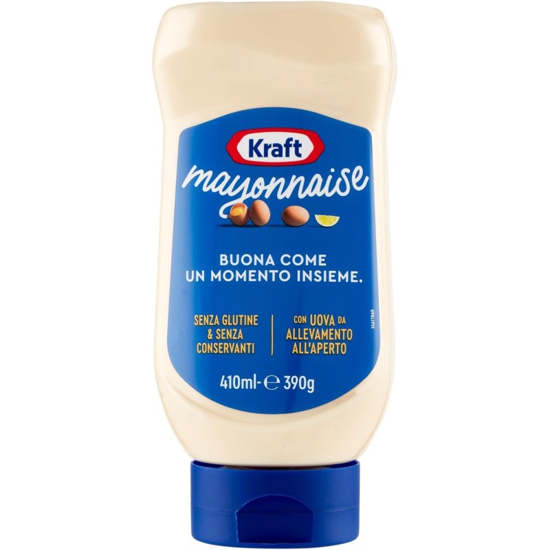 8001040420089 Kraft Maionese Top Down 390gr