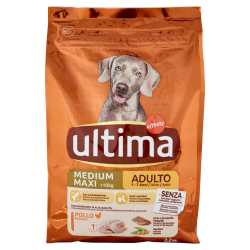 Ultima Dog Crocchette Adulto +10kg Medium/Max Pollo 2200gr