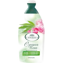 L'angelica Bagno Schiuma Rosa E Canapa 450ml