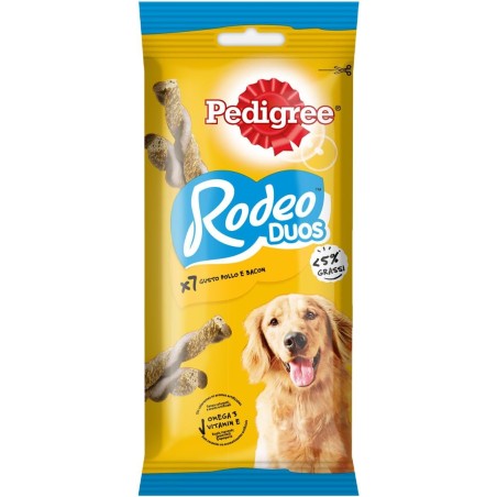 5998749140536 Pedigree Dog Rodeo Pollo & Bacon 123gr