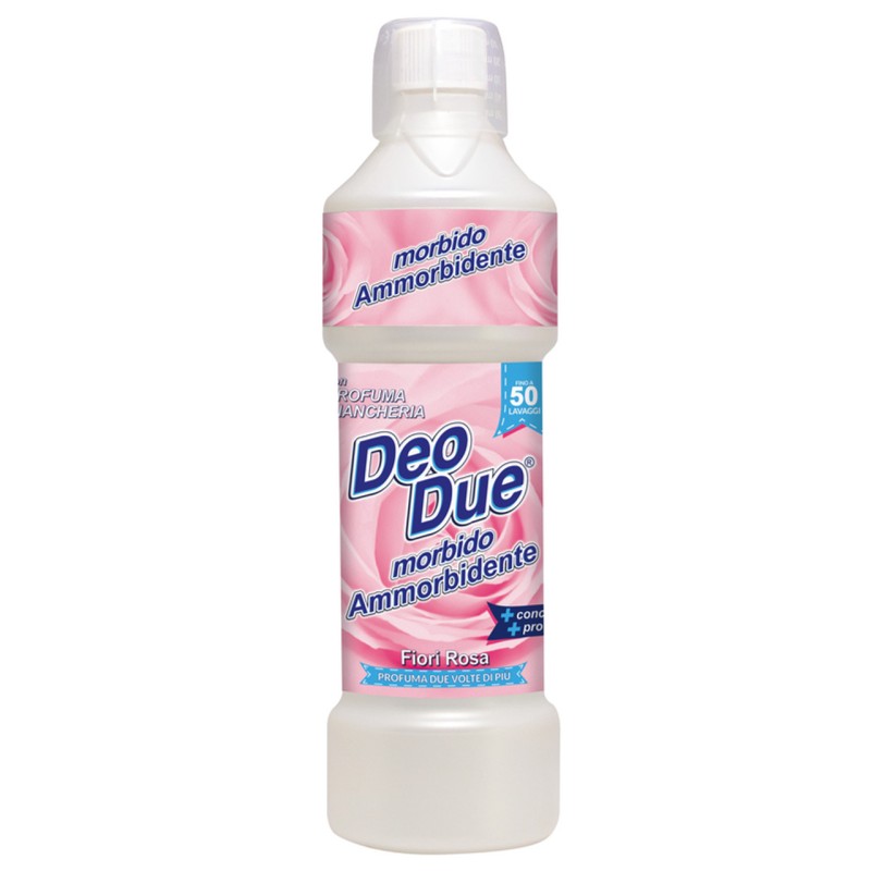 Deo Due Ammorbidente Fiori Rosa 50 Misurini 1000ml