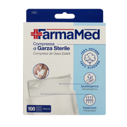 8023766054003 Farmamed Compresse Garza 10x10cm 100pz