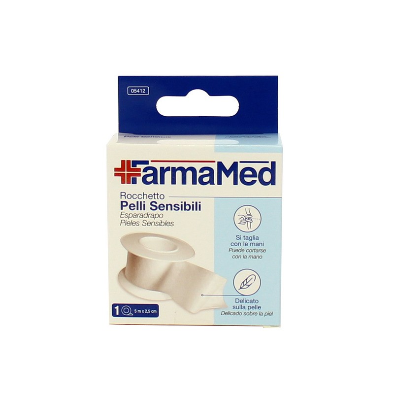 Farmamed Rocchetto TNT Pelli Sensibili 2,5cm X 5mt 1pz