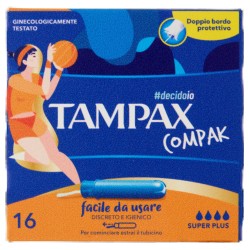 Tampax Compak Super Plus 16pz