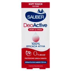 Sauber Deo Crema Active - Sport & Fitness 35ml