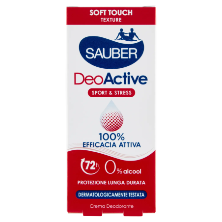 8005520611165 Sauber Deo Crema Active - Sport & Fitness 35ml