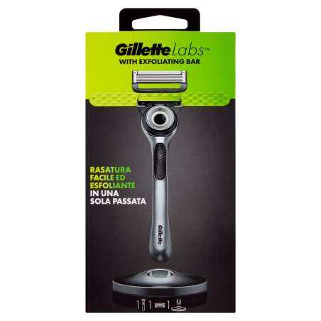 8700216232203 Gillette Labs Rasoio Silver + 1 Rasoio 1pz