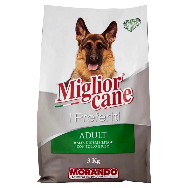 8007520023016 Miglior Cane I Preferiti Crocchette Adult Pollo e Riso 3000gr