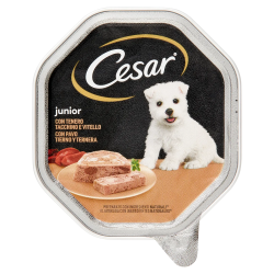 4008429121791 Cesar Patè Puppy Vitello e Tacchino 150gr