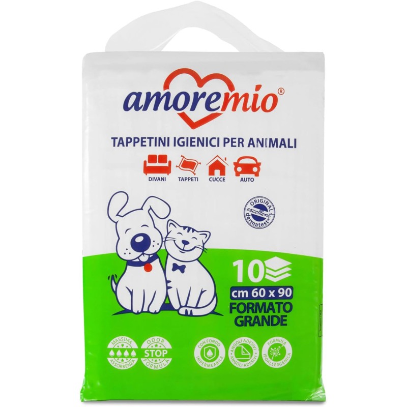 8052190990007 Amore Mio Tappettini X Animali 60x90cm 10pz