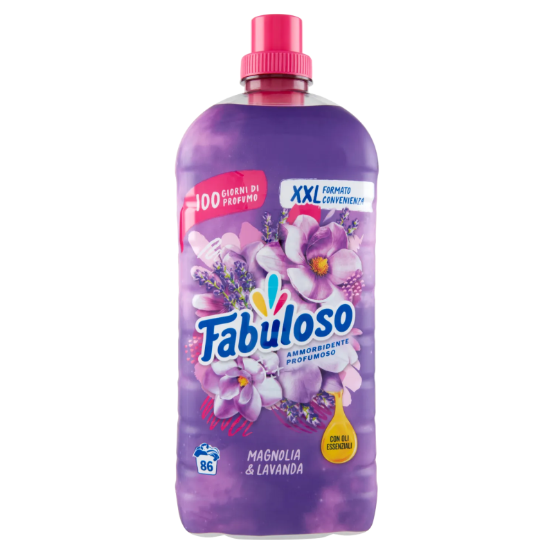 Fabuloso Ammorbidente Concentrato Magnolia E Lavanda 86 Misurini 1900ml