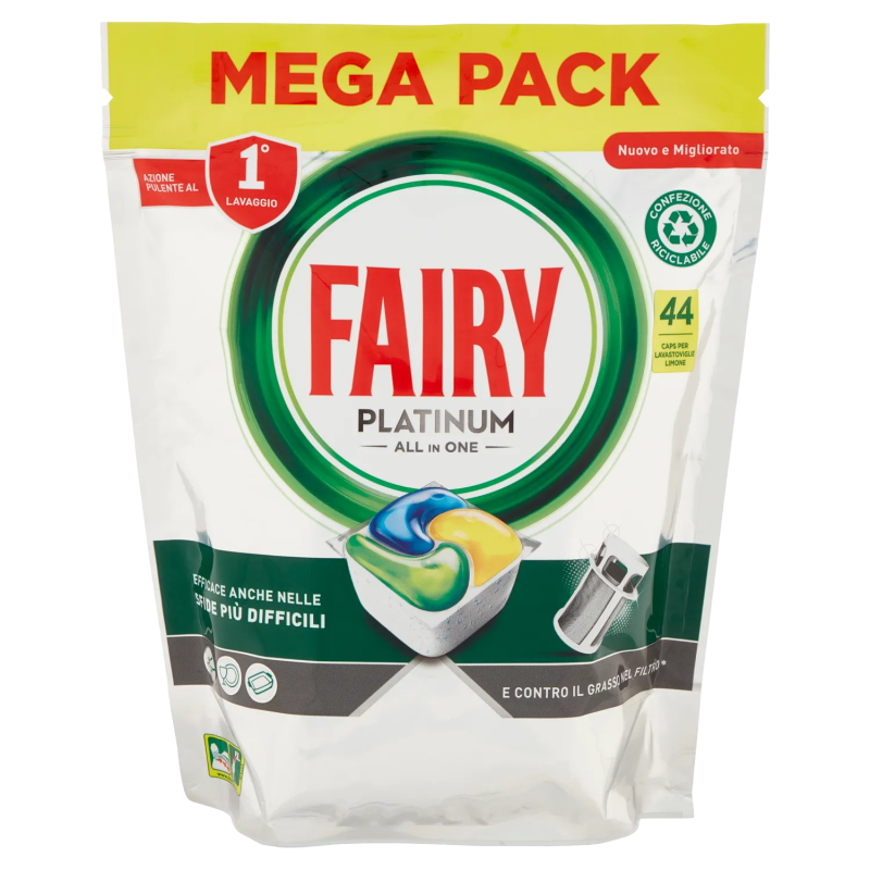 Fairy Platinum Lemon 44pz