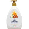 Luxury Sapone Liquido Argan e Vaniglia Con Dispenser 750ml