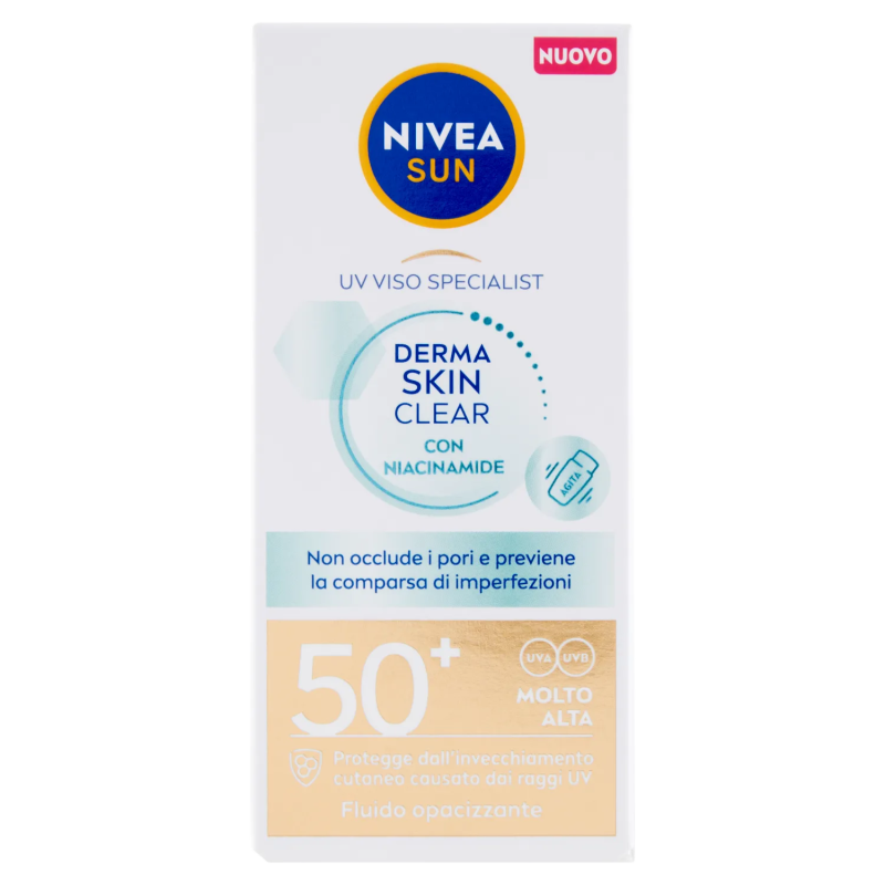 Nivea Sun Viso Derma Clear FP50+ 40ml