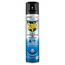 Raid Mosche e Zanzare Aqua Base Spray 400ml