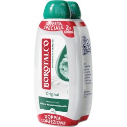 8002410044928 Borotalco Bagno Doccia Original 2x600ml