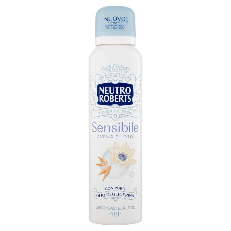 Neutro Roberts Deo Spray Sensibile Avena e Loto 150ml