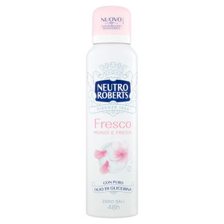 8002410011883 Neutro Roberts Deo Spray Fresco Rosa 150ml