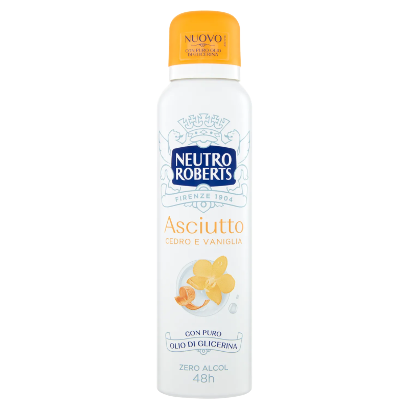 Neutro Roberts Deo Spray Asciutto Cedro & Vaniglia 150ml