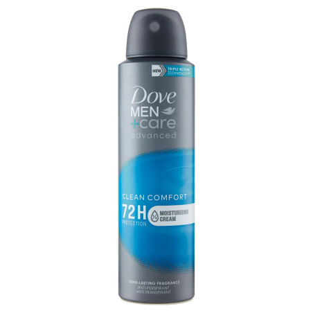 8720181284274 Dove Deo Spray Advanced Care Clean Comfort 150ml