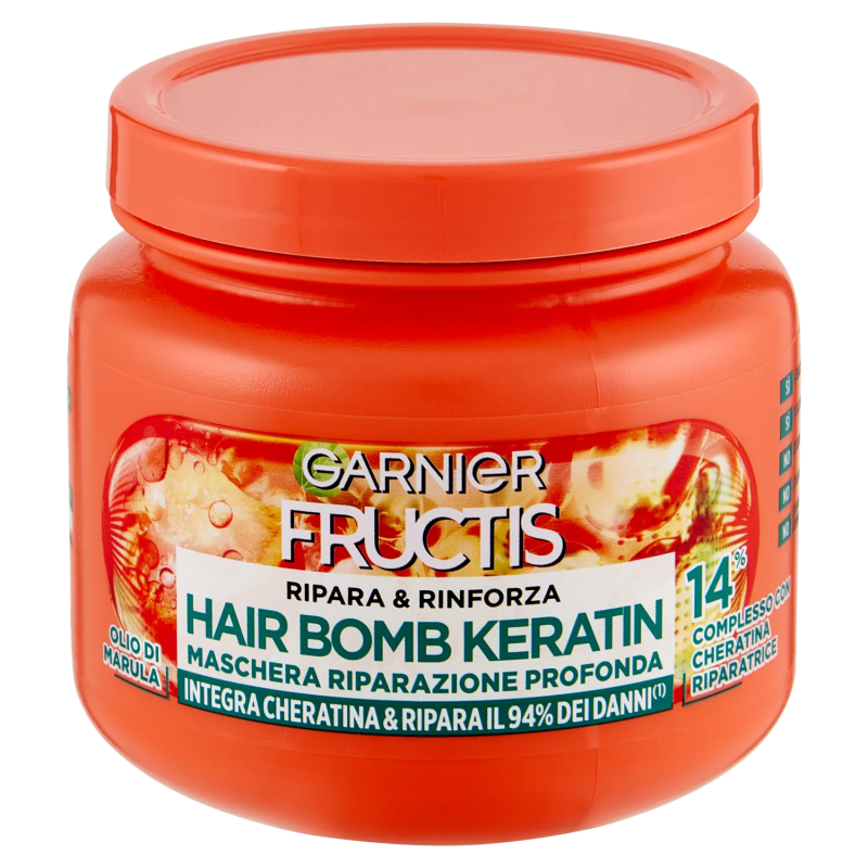 Fructis Hair Bomb Keratin Maschera Ripara & Rinfroza 320ml