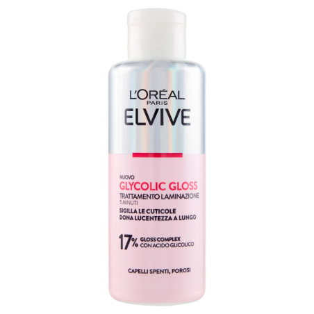 3600524128487 Elvive Trattamento Laminazione Glycolic Gloss 200ml