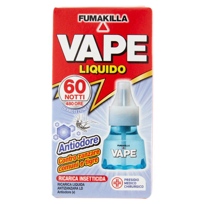 Vape Ricarica Liquido Antiodore 60 Notti 30ml