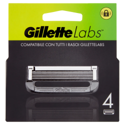 Gillette Labs Ricarica 4pz