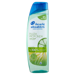 Head & Shoulders Shampoo Pulizia Profonda Capelli Grassi New 250ml