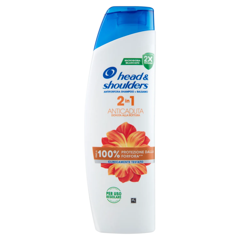 8700216307581 Head & Shoulders Shampoo 2in1 Anticaduta New 250ml