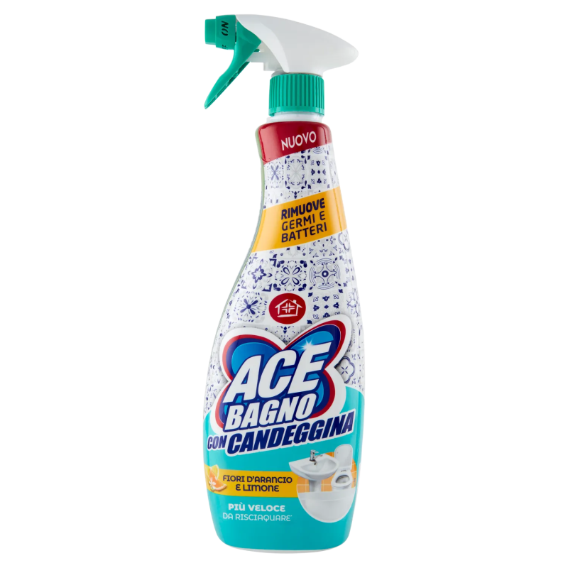 8001480721395 Ace Bagno Con Candeggina Spray 600ml