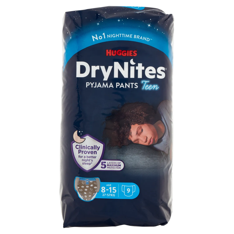 Huggies Drynites 8/15 Anni Boy 9pz