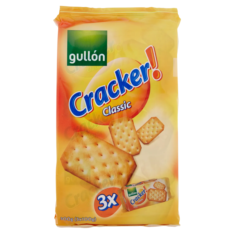 Gullon Crackers! Classic 3x100gr