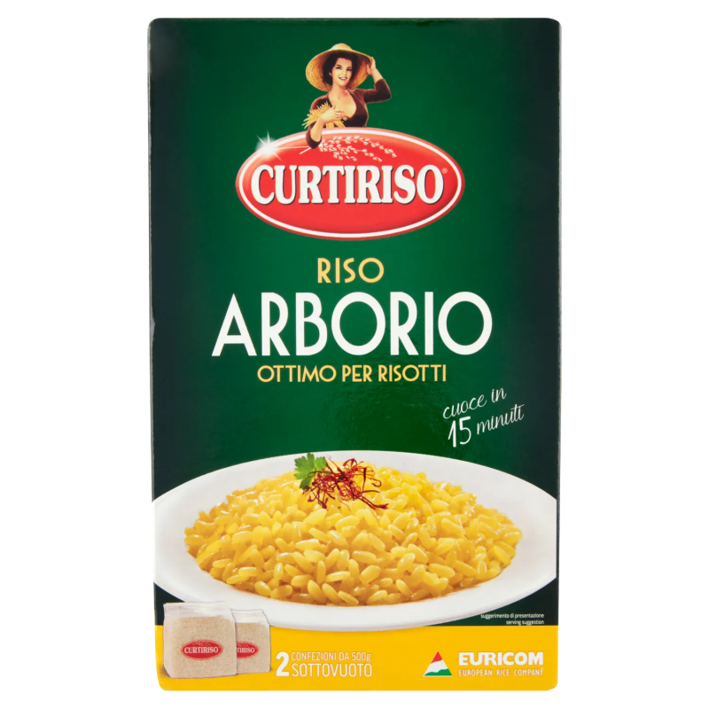 Curtiriso Riso Arborio 2x500gr