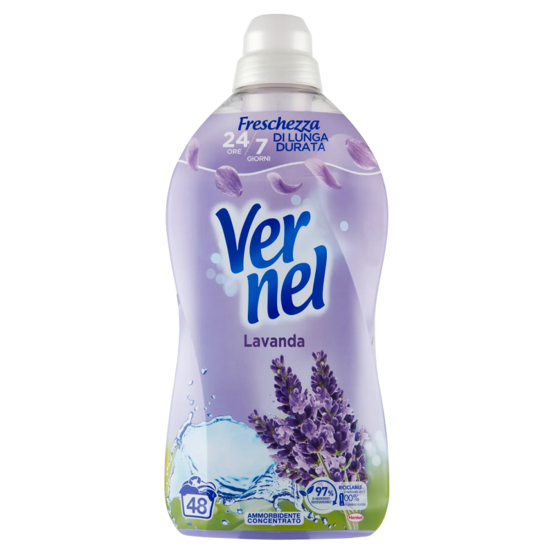 Vernel Ammorbidente Concentrato Lavanda 1200ml