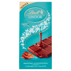 7610400096386 Lindt Lindor Tavoletta Caramello Salato 100gr