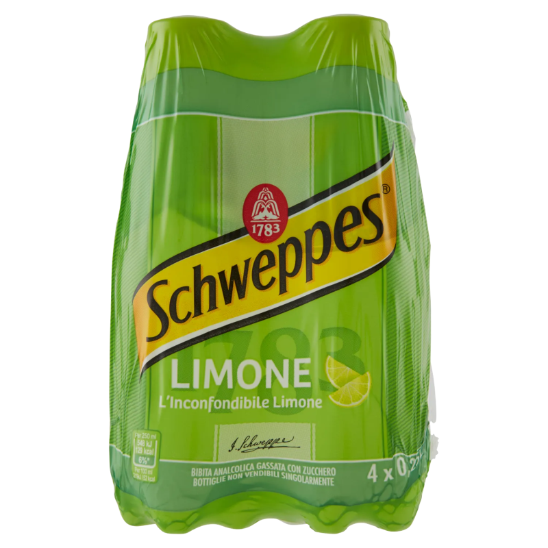 Schweppes Limone Pet 4x250ml